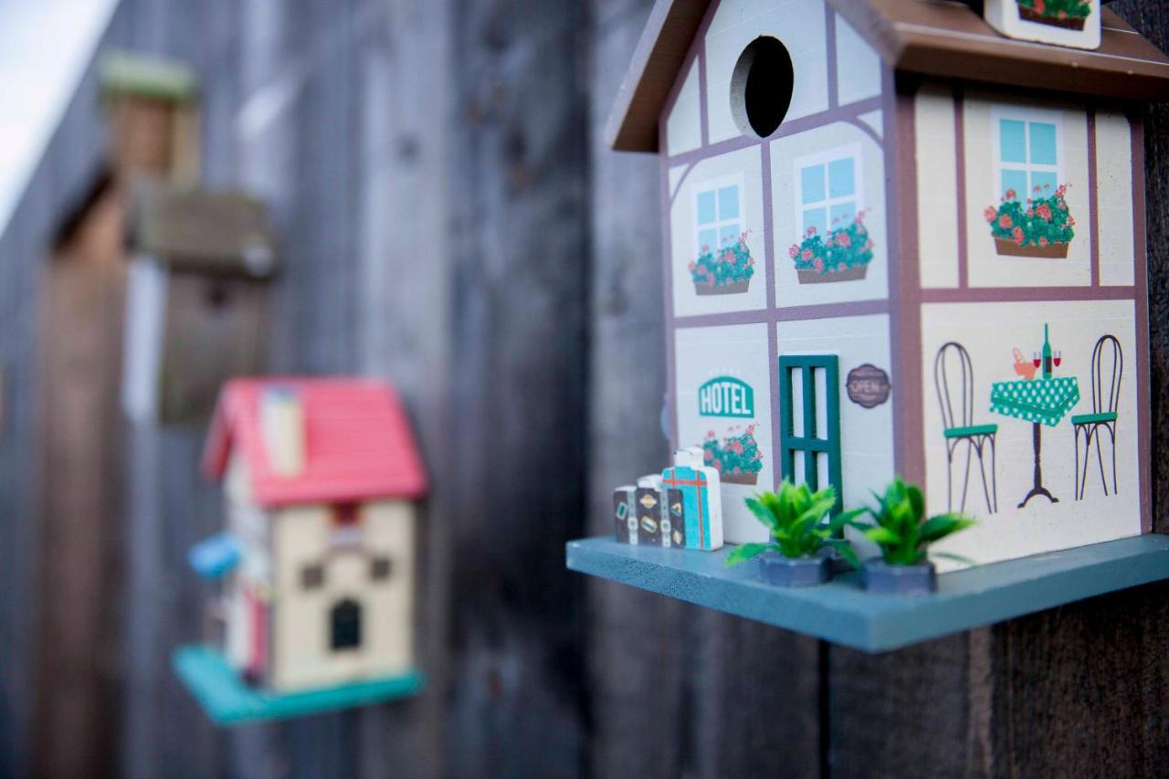Stolpen Zeezand Recreatie Cozy Chalets المظهر الخارجي الصورة